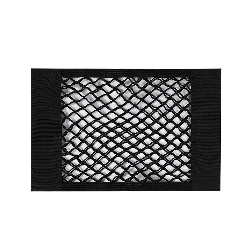 Adhesive Mesh Bag Organizer: Kitchen Cabinet Door Storage for Trash & Plastic Bags