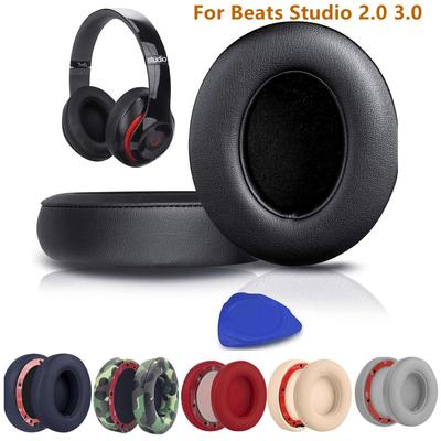 Per Beats Studio 2.0 Studio 3.0 Cuffie wireless e cablate Cuscinetti auricolari di ricambio Cuscinetti auricolari Pelle proteica B0500 B0501