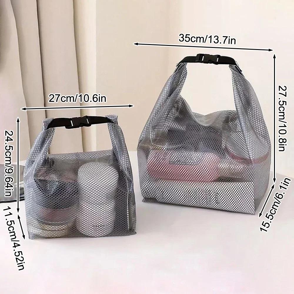 Men and Women Outdoor Toiletries Bag Waterproof Storage Bag Fitness Clothing Swimming Bathroom Large Capacity Drawstring Pocket