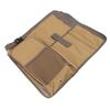Bucket Organization Bag Round Shape Large Capacity Portable Handle Khaki Outdoor Bucket Tool Bag