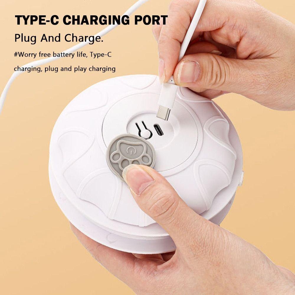Automatic Interactive Cat Toy Hide and Seek Bite Resistance Pet Play Cover Rechargeable Relieve Boredom Cat Toy Hunting Cover