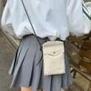 Nylon Mobile Phone Bag Women's Mini Cloth Bag Lightweight Casual Versatile Cycling Satchel Couple Shoulder Fitness Bag