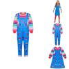 Charming Child's Play Licensed Chucky Costume For Kids Halloween Fancy Dress