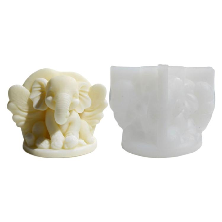 

Silicone Candle Mould with Thai Mother Elephant Theme for DIY and Gift Giving 1