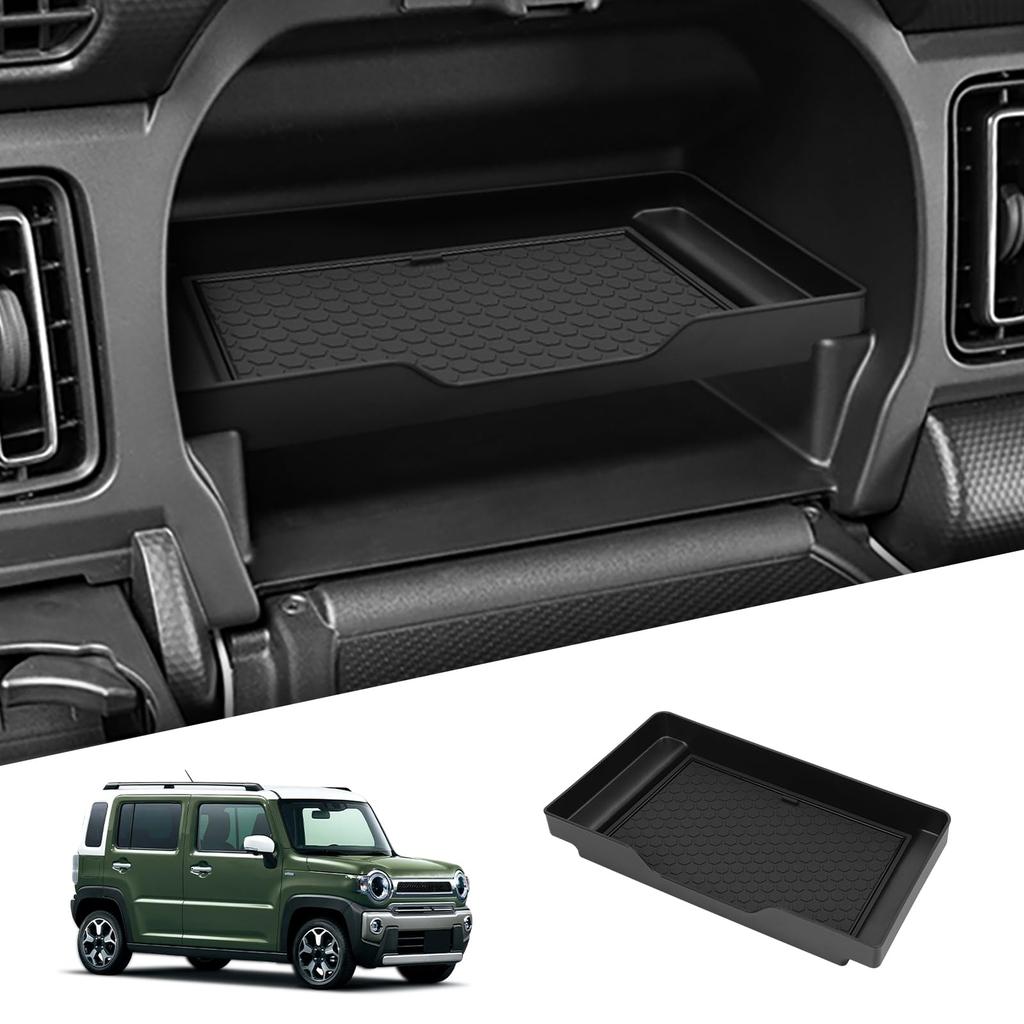 ZUNDUO New Suzuki Hustler MR52S MR92S Dedicated Passenger Side Glove Box Instrument Panel Upper Box Divider Storage Tray HYBRID X Turbo HYBRID X
