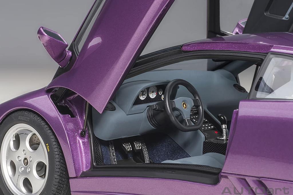 AUTOart Lamborghini Diablo SE30 VIOLA Purple Finished Product One Size 79158 1/18 SE30/Metallic