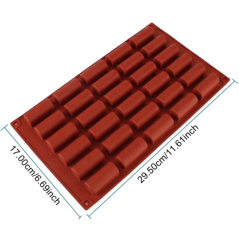 Kitchen Tools Silicone Ice Cube Mold Chocolate Desserts Cakes Mould Non-Stick Candy Bakeware Cake Mold 30 Holes DIY Baking Tools