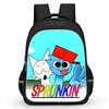 Rhythm Box Sprunki Hra Anime Batoh Studentský Školní Taška Počítačová Taška