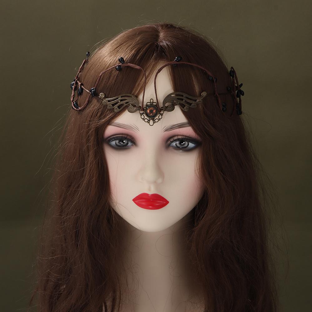 Bridal Style Elven Crown Wedding Accessory Fairy Diadema New Gothic Headband