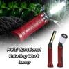 With Hanging Hook USB Rechargeable Work Light 180° Folding Folding Flashlight  Emergency Repair