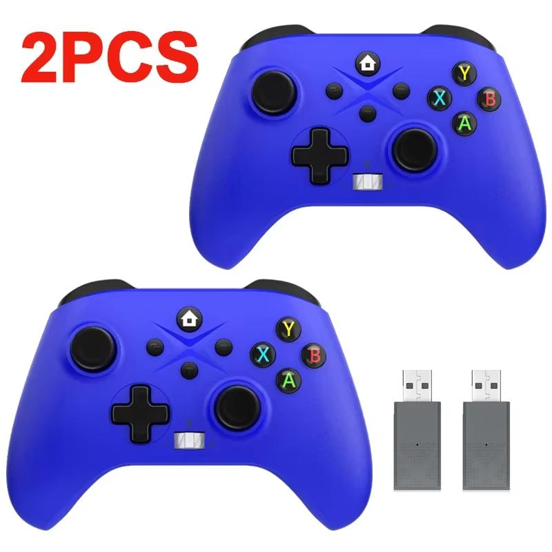 Gamepad 2.4GHz Joypad for Xbox One, Xbox Seris S/X Pc Console Dual Vibra with Six Axis Turbo Gyroscope Wireless Game Controller