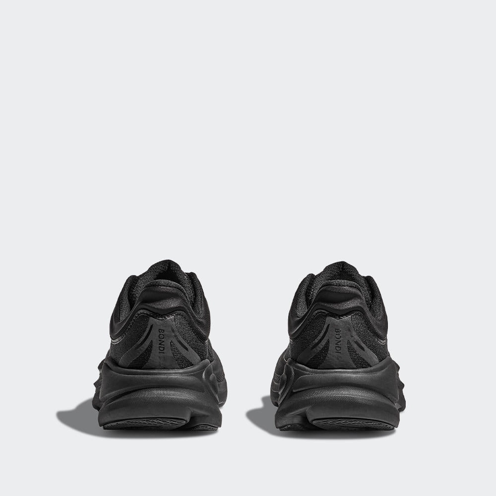 Hoka Bondi 9 Black - Wide 1162013-BBLC