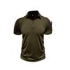 Men's Polo Shirt Short Sleeve Tactical Shirts Dry Fit Lightweight Golf Shirts Moisture Wicking Casual Collared T-Shirts for Male Summer Solid Tee Tops