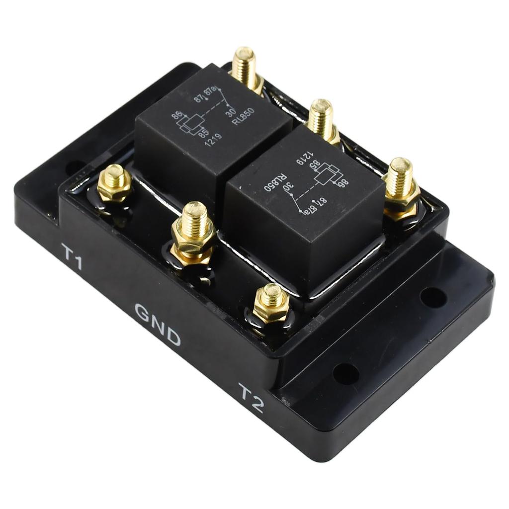 Forward and Reverse Relay Module 12V for Tarp, Winch Motor, Snow Plow, Lift Replaces 24452, 13994, 5541100, K10746M, ATP0110