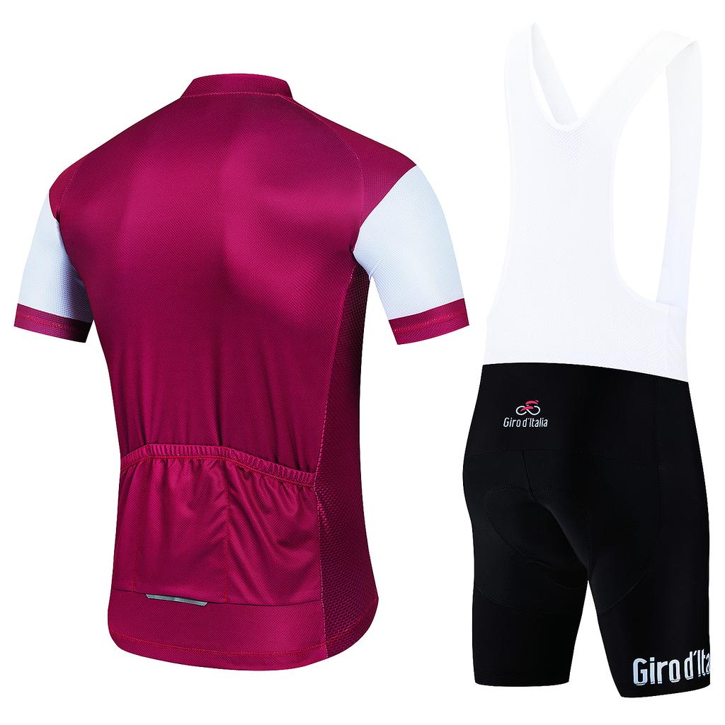 Abbigliamento Ciclismo Estivo Uomo - Maglia E Culotte Pantaloncini Traspiranti, Con Cuscinetto In Gel - 5