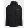 Mid-season Jacket Adidas Adventure HK4996 Black Loose Fit