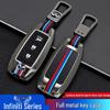 Compatible Infiniti QX50, QX60, Q50L Key Case Set - Full Protective Key Shell Cover with Buckle