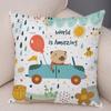 Cute Cartoon Animal Decorative Pillowcase Office Living Room Car Ornaments Home Pillowcase