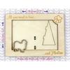 Papillon, Continental Toy Spaniel, Butterfly dog II – Photo frame, engraved wooden frame | Art-Dog