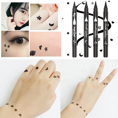 Womens Fashion Waterproof Seal Double Eyeliner Makeup Eyeliner Tattoo