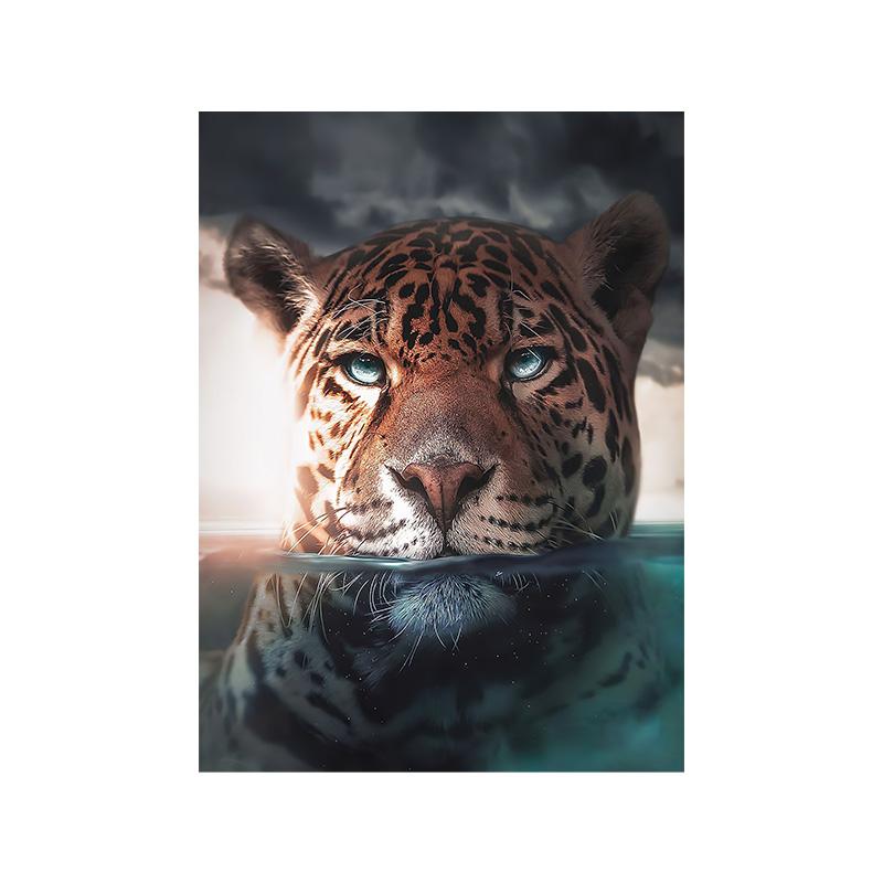 

Картины тигров Большие постеры и принты Картины на холсте с изображением животных Дикая природа Настенное искусство для декора гостиной Украшение дома 20x30cm