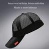 Men Women Summer Mesh Baseball Cap Fashion Outdoor Sports Sun Visor Hat Solid Breathable Cap Camping Quick-Dry Fishing Cap