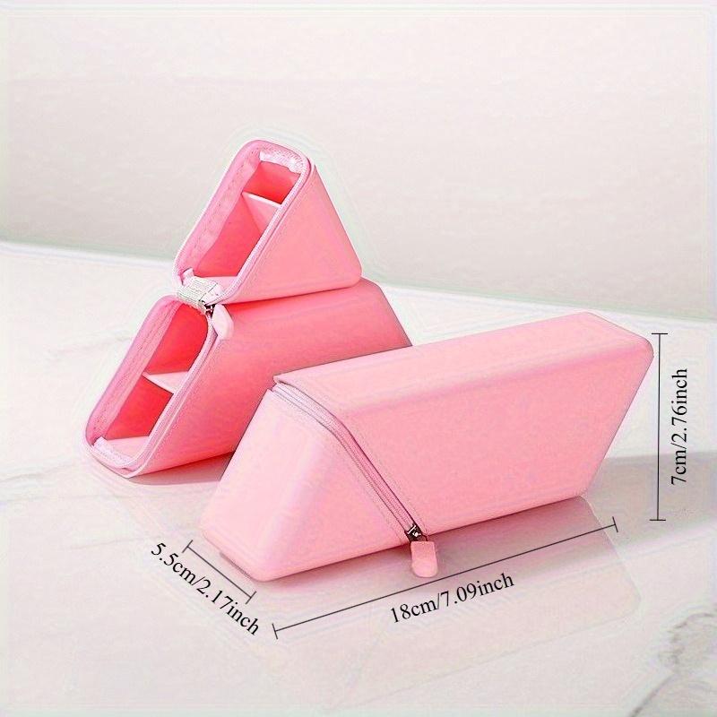 

Stylish Silicone Pen Holder, Desktop Office and Study Pen Cup, Foldable Pen Organizer, Perfect Gift for Students or Office Use