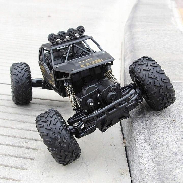 Duży Samochód Zdalnie Sterowany Auto Rc Metal Terenowy Napęd 4X4 1:16 Pilot