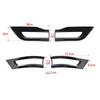 4 st Blanksvart Bakljusdekorationsram Kit för Jeep Grand Cherokee 2014+