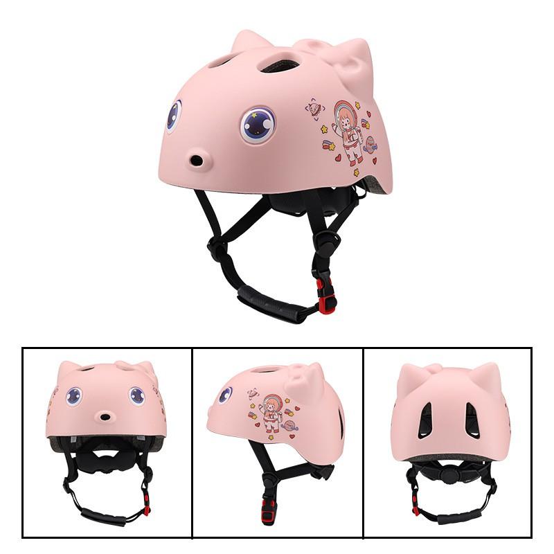 Kids Safety Helmet Bike Scooter Skateboard Balance Cartoon Design Lightweight Half Boys Girls Ages 3-8