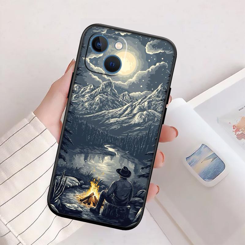 RP25 Cowboy New High-End Shell Phone Case for iPhone 16 15 14 13 12 Pro Max Plus Mini