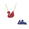 Swarovski Swan Faux Crystal Stone Necklaces Womens