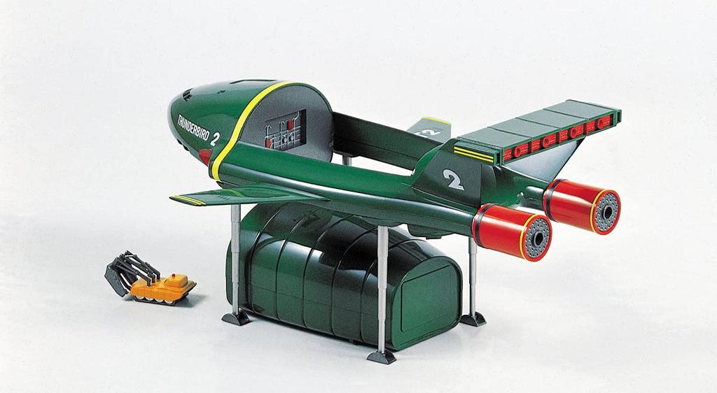 Aoshima Bunka Kyozaisha Thunderbird Thunderbird 2 4 Scale Plastic Model No.2 No. & No. 1/350