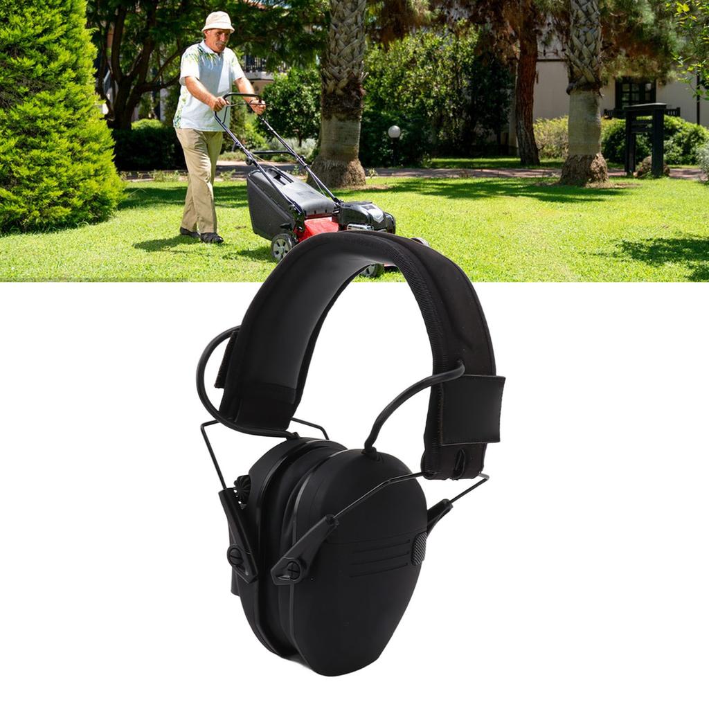 Noise Reduction Electronic rphones Noise Reduction Foldable ABS   Hdband   r Muffs for Mowing Work