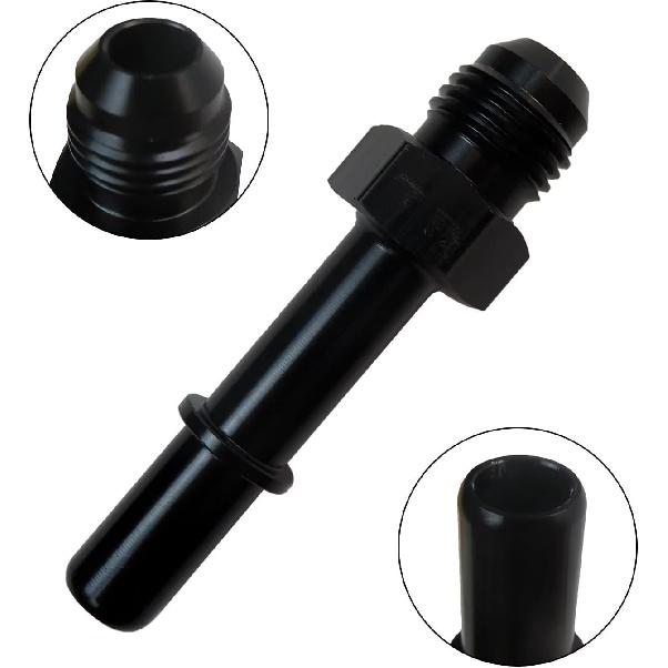 Fuel Adapter Fitting Fits for G-M LSX 3/8" Quick Disconnect Factory Fuel Rails LS1, LS2, LS6, LS3, 6AN Male To 3/8" Male for G-M Quick Connect