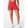 Hohe Taille Po-Hebende Schnelltrocknende Yoga-Shorts