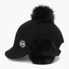 LECOQ GOLF Women'S Pom-Pom Earflap Knit Cap (Gq322Lcp92)