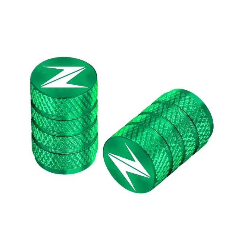 

Для KAWASAKI New Z400 Z900 Z1000 Z800 Z750 Z300 Z650 Мотоциклетный колёсный вентиль Крышка Заглушка CNC Аксессуары зелёный