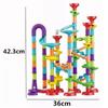 113pcs Track Blocks Game Set Improve Fine Motor Skill DIY Ball Maze Track Blocks Toy
