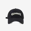 Three dimensional Letter Embroidery Baseball Cap  A Korean Style Fashionable Street Cap with Holes for Both Men and Women