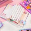Heißes K-POP Dämonenjäger Mädchen-Girlgroup A5 Farbseite Magnetverschluss Notizbuch Tagebuch Farbiger Planer Buch geeignet zum Verschenken