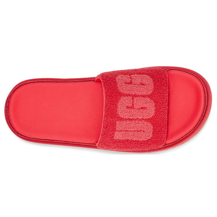 UGG Rubber Sole Slide Slippers Women's Hibiscus Pink 1126350-HPTY