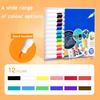 Kids Acrylic Markers Hard Tip Acrylic Paint Pens Quick Dry Ink Art Markers for Fabric Rock Painting Ceramic Glass Students Arts Crafts Supplies