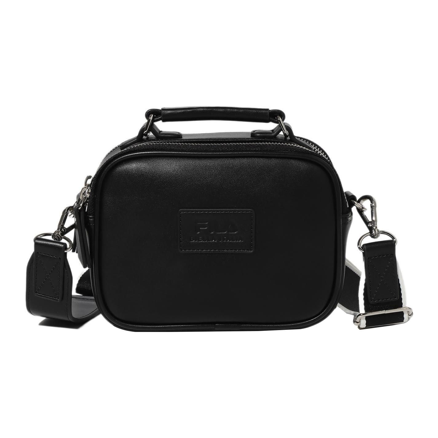 FILA Sports Leisure Iconic Square Camera Bag Women Shoulder Bag Black FS3BCF5332F-BLK Black