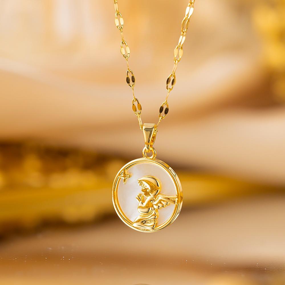 Elegant Luxury Full Zircon Copper Micro Inlaid Necklace Women Simple Exquisite Collarbone Chain Necklace