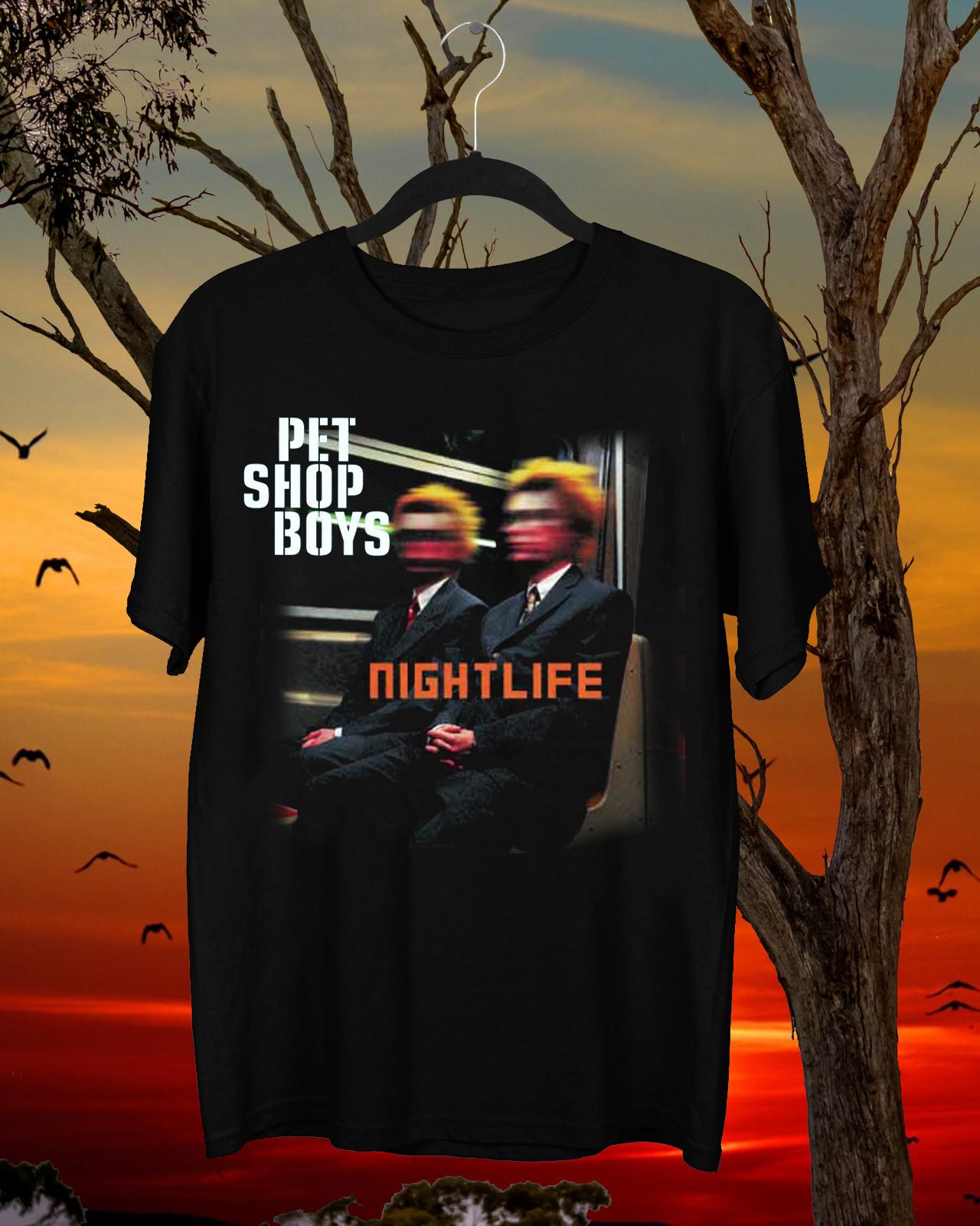 Pet Shop Boys NightLife Band Collection Full Size T-shirt K831 XXXXL