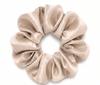 Silk Scrunchie Mulberry 6A Beige M Medium Premium
