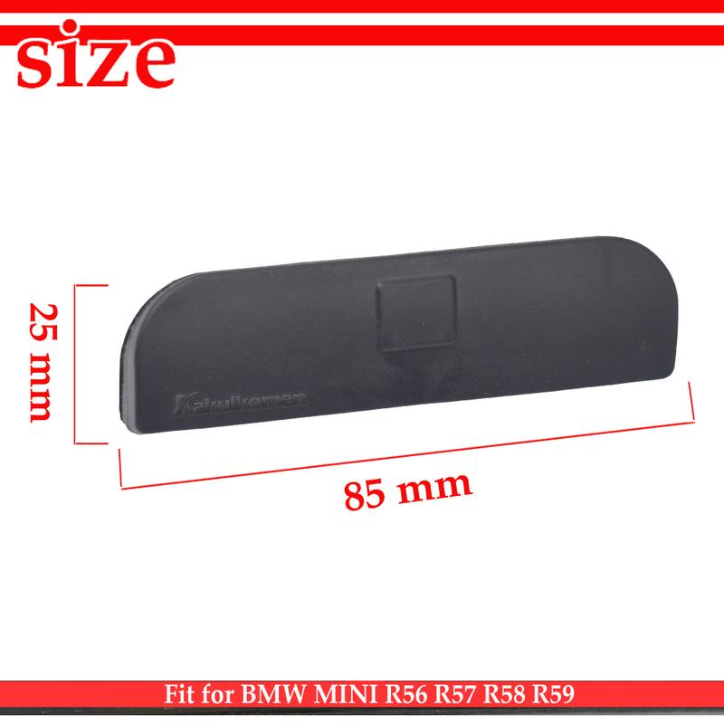 For BMW MINI COOPER R56 R57 R58 R59 Tailgate Handle Rear Trunk Door Tail Gate Handle Switch Cover Rubber Button Cap