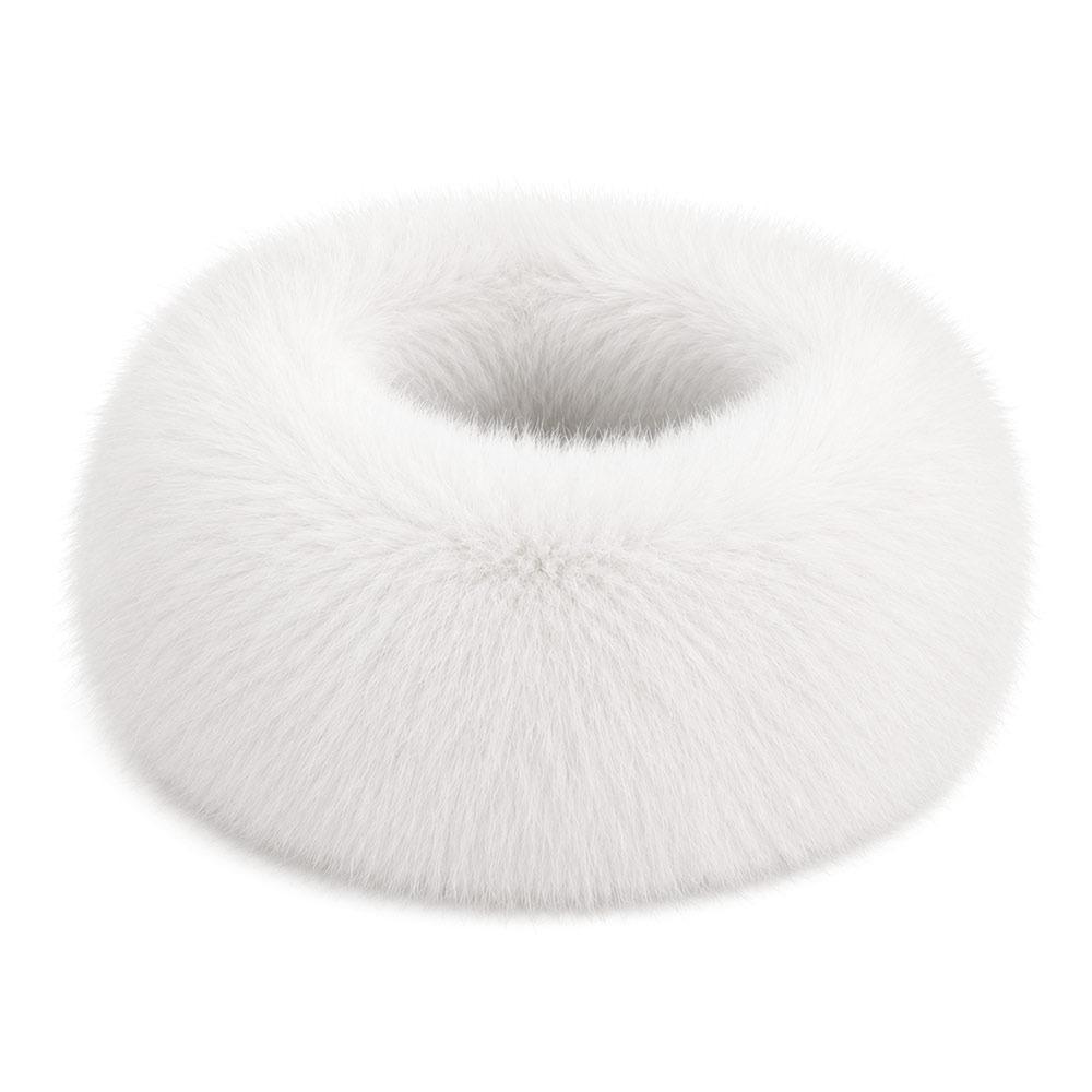Soft Plush Texture Neck Scarf Solid Neck Wrap New Plush Neck Muffler Winter Accessory