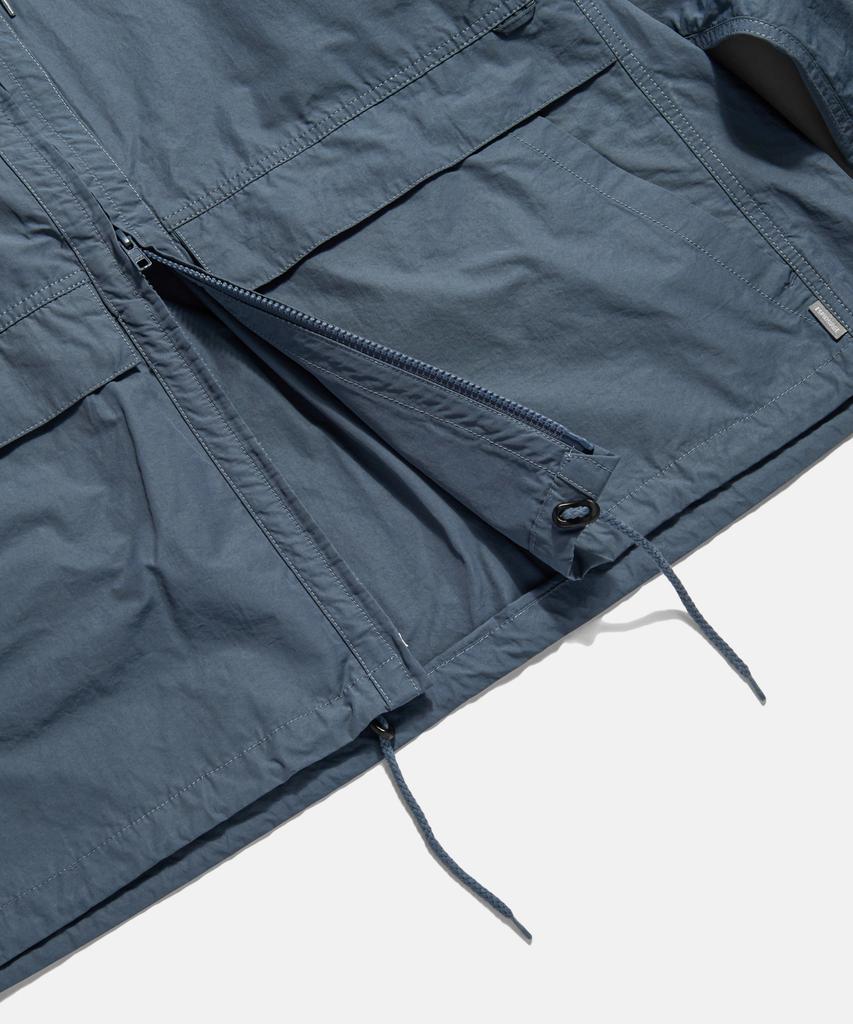 Espionage Traveler Hooded Jacket Dusty Blue